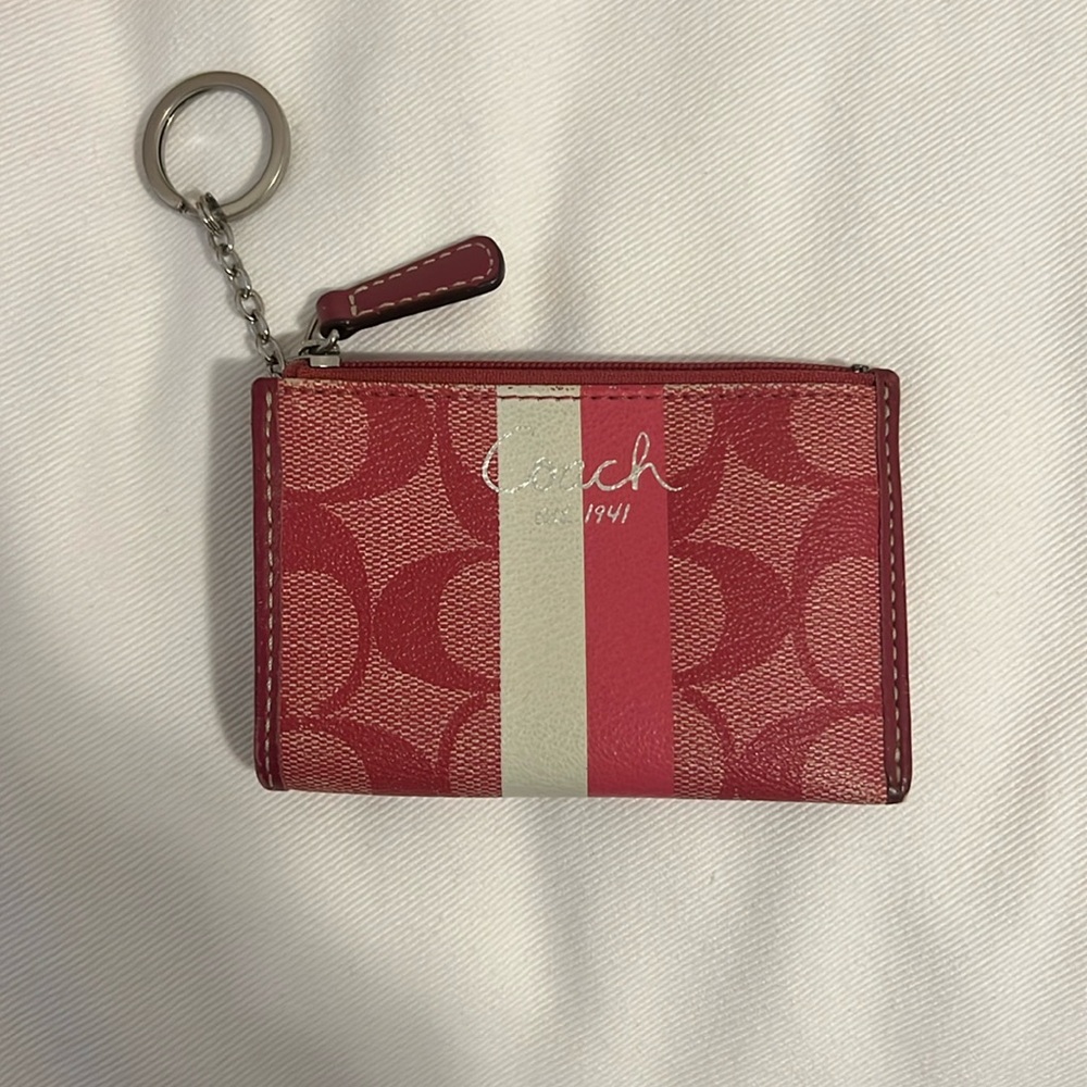 Pink COACH wallet